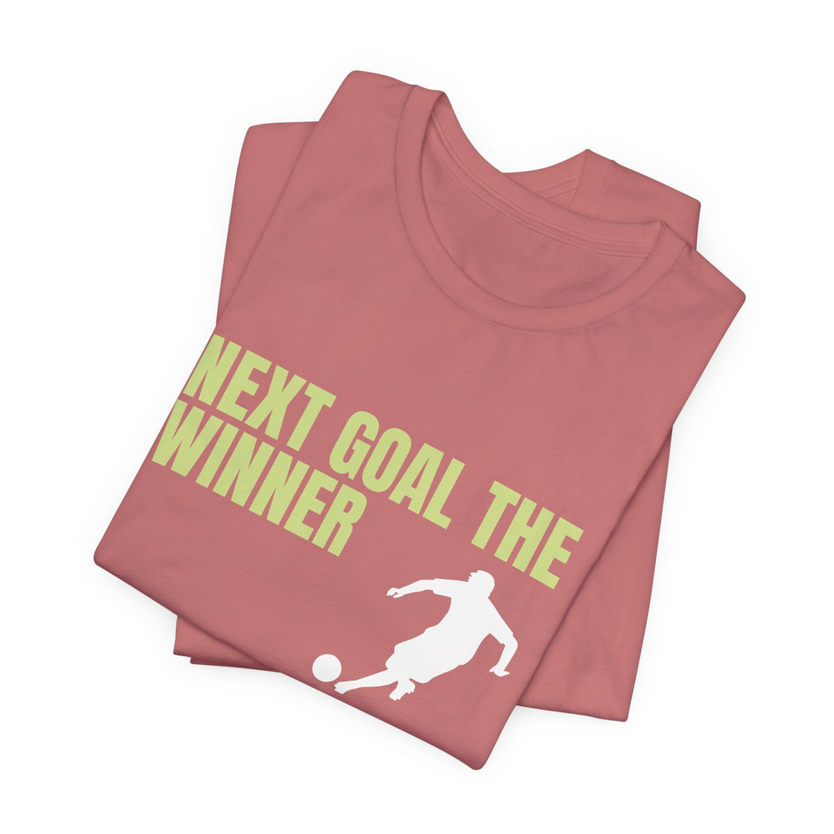 "Next Goal The Winner" Footie T Shirt