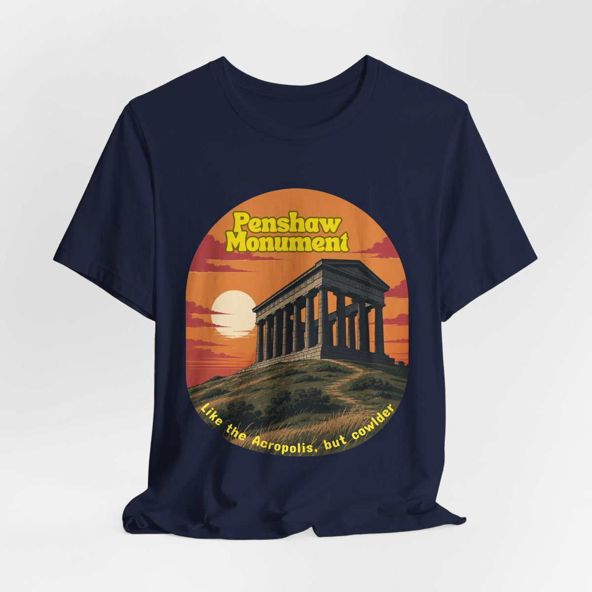 Penshaw Monument Retro Tee