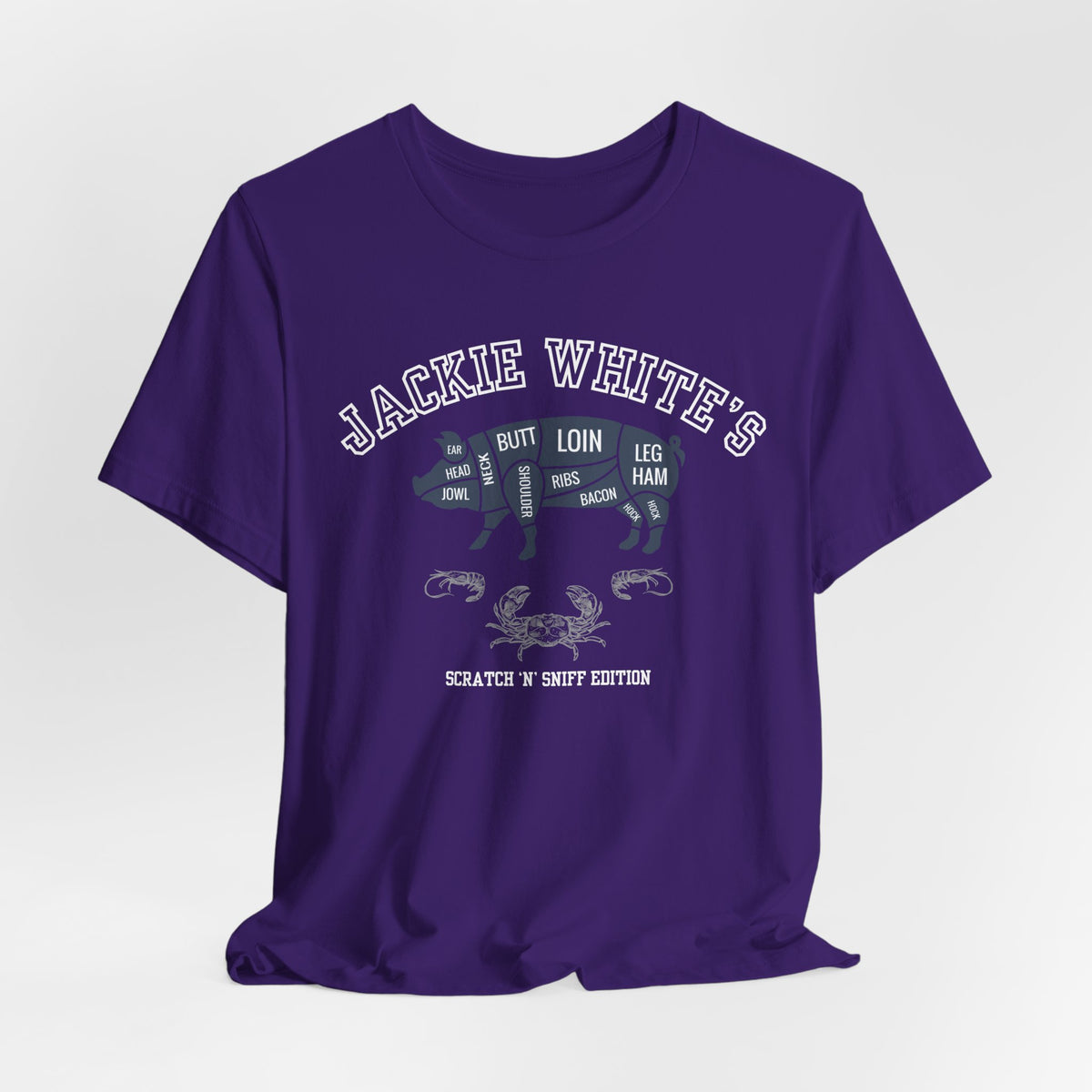 "Jackie White's" Butcher Chart Tee
