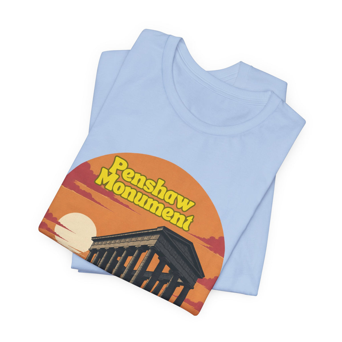 Penshaw Monument Retro Tee