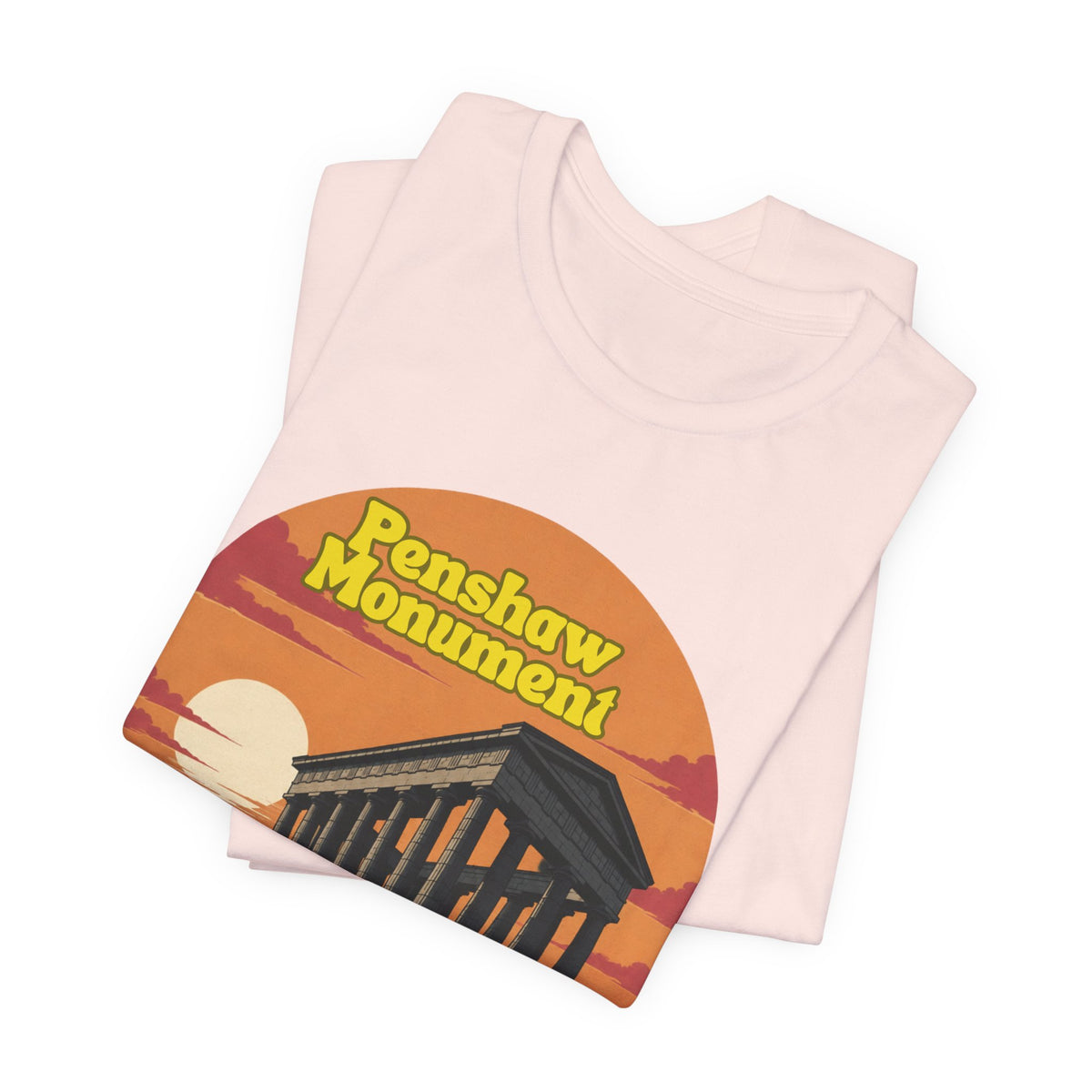 Penshaw Monument Retro Tee