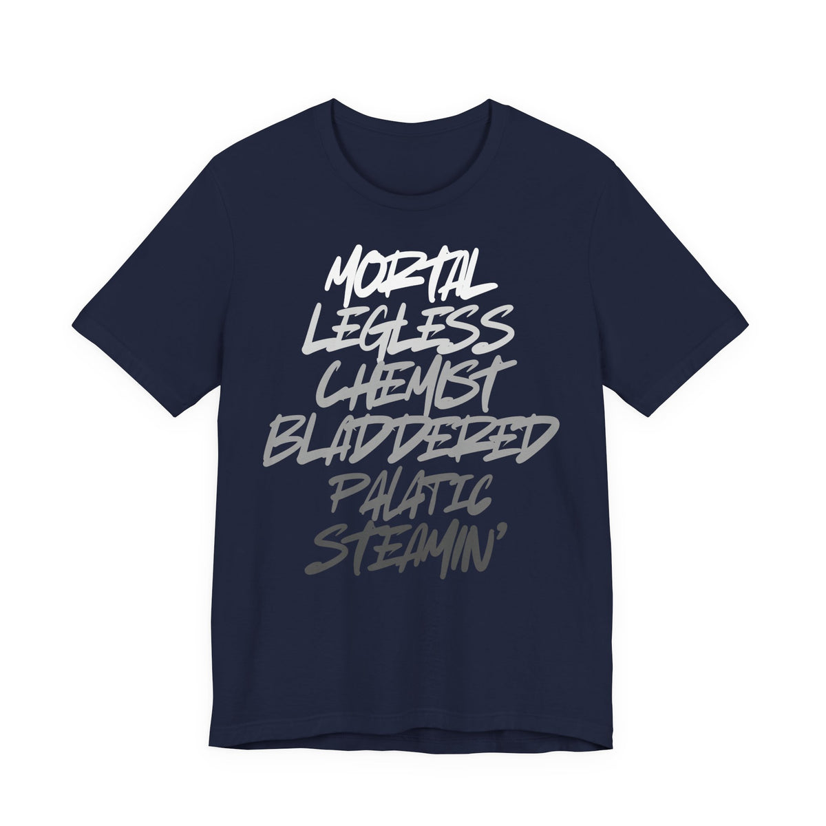Mortal, Legless, Chemist, Bladdered, Palatic, Steamin