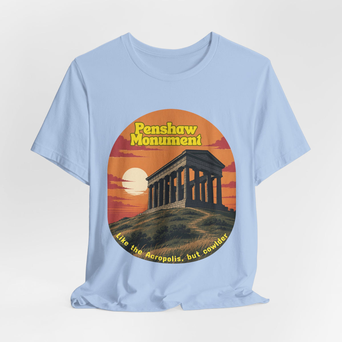 Penshaw Monument Retro Tee
