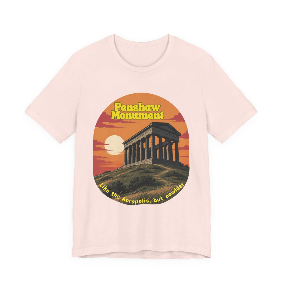 Penshaw Monument Retro Tee