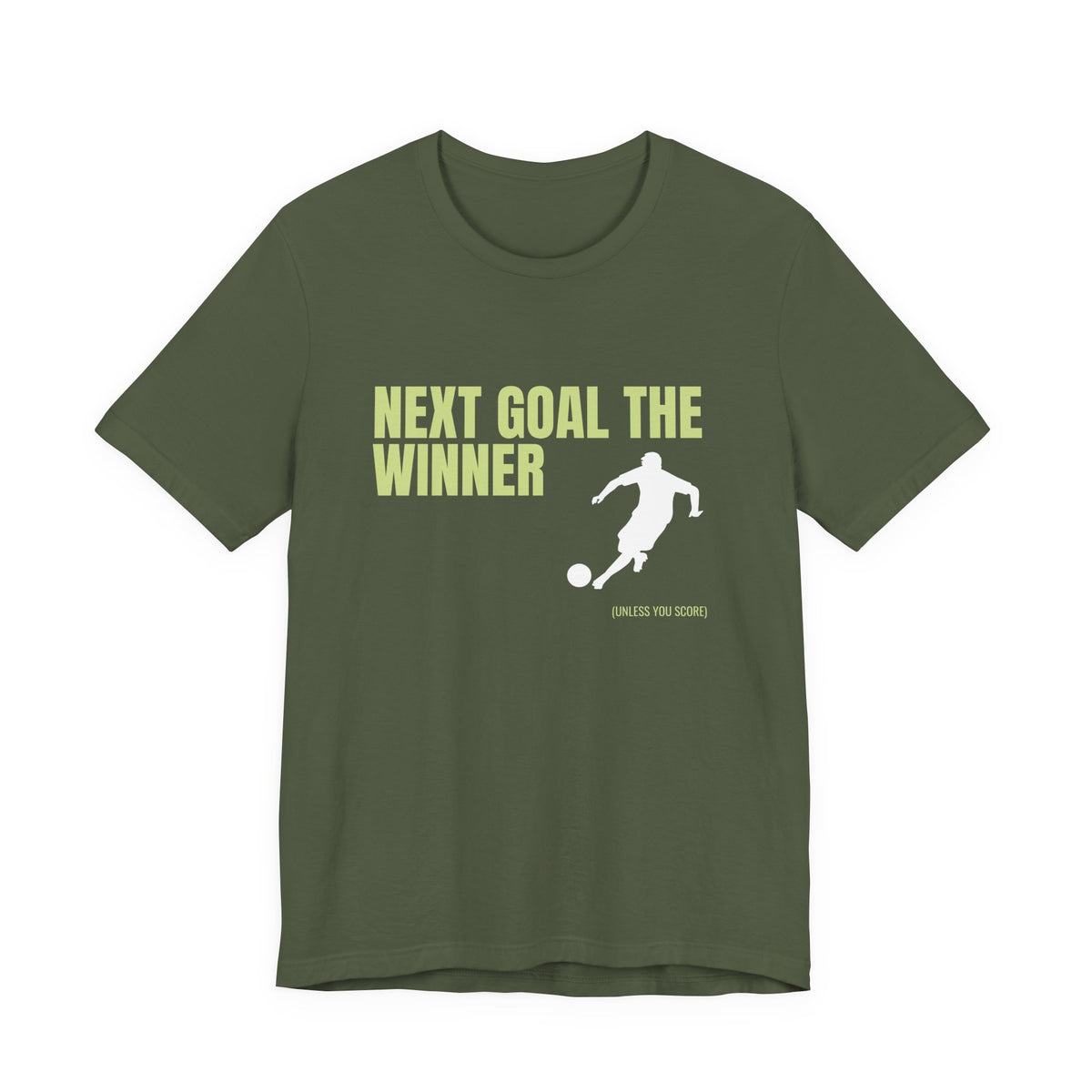"Next Goal The Winner" Footie T Shirt
