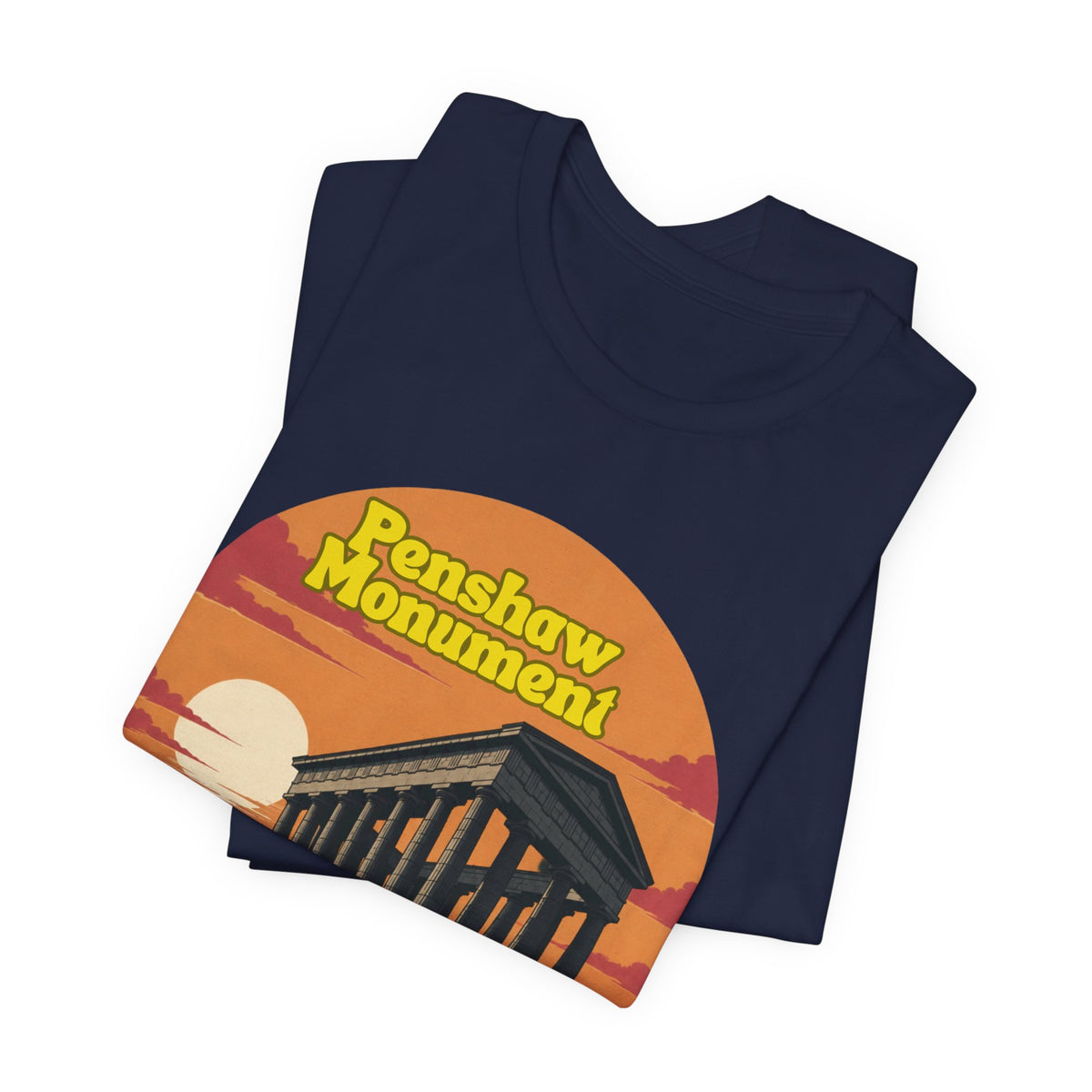 Penshaw Monument Retro Tee