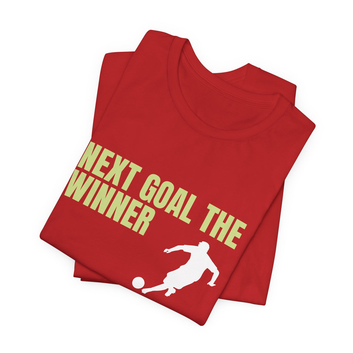 "Next Goal The Winner" Footie T Shirt