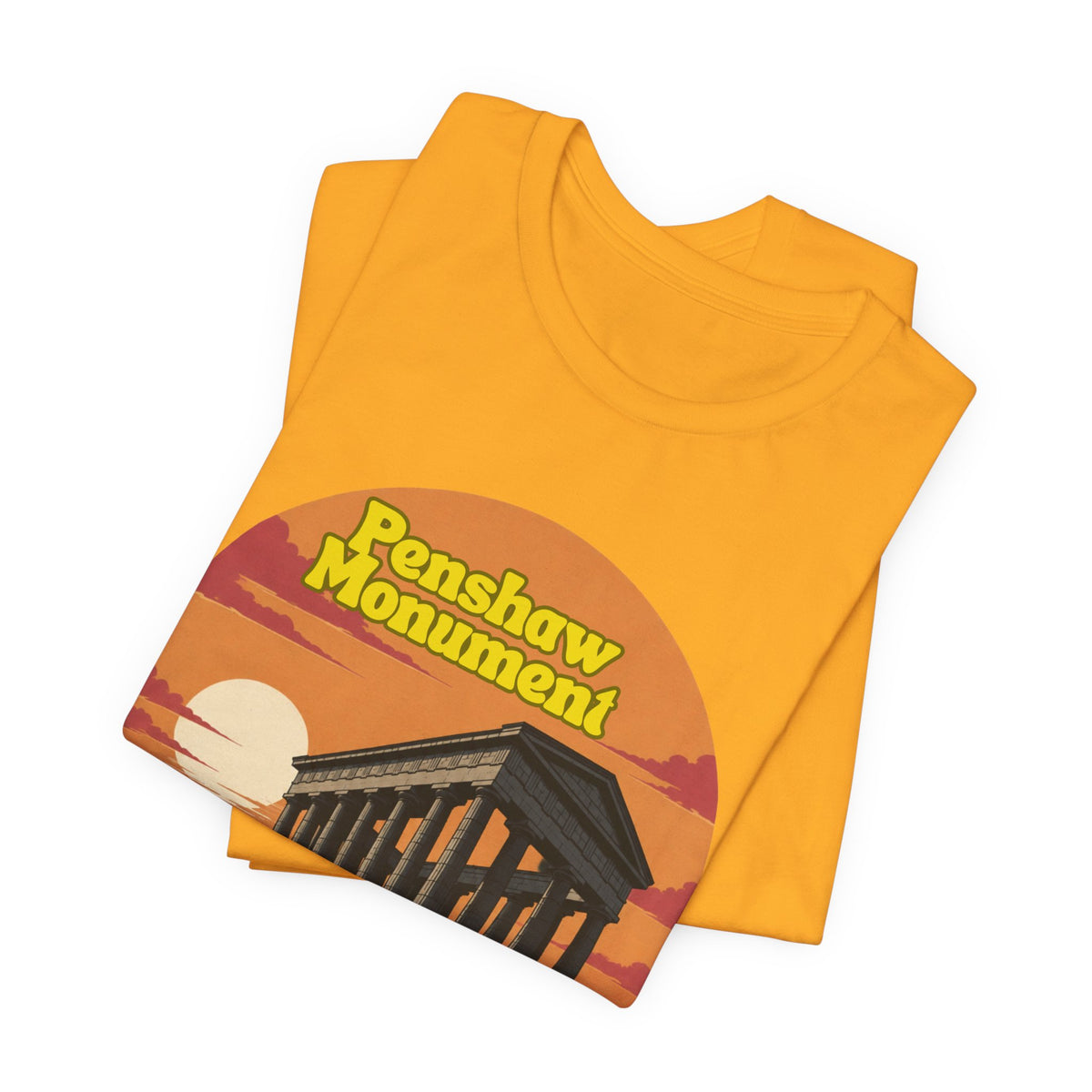 Penshaw Monument Retro Tee