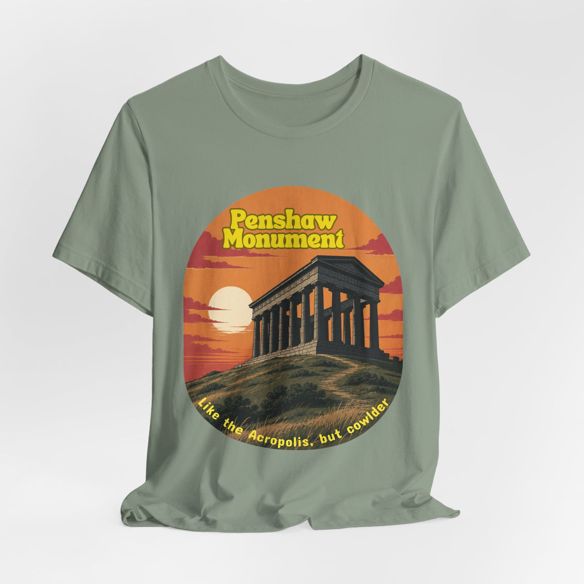 Penshaw Monument Retro Tee