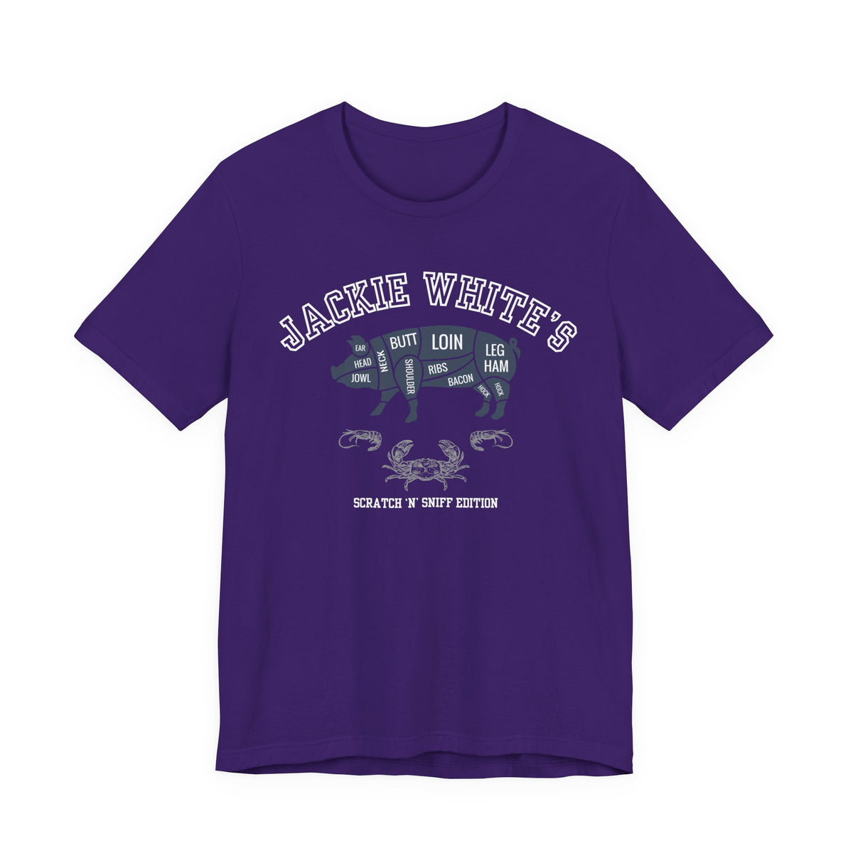 "Jackie White's" Butcher Chart Tee