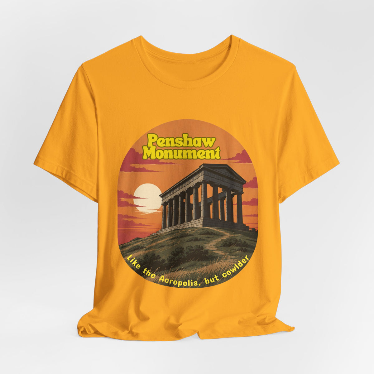Penshaw Monument Retro Tee