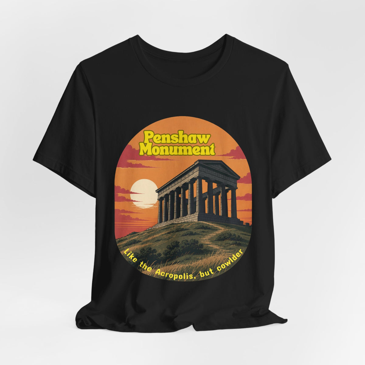 Penshaw Monument Retro Tee