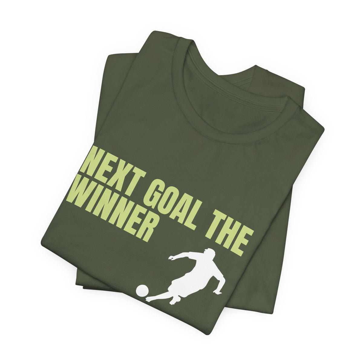 "Next Goal The Winner" Footie T Shirt