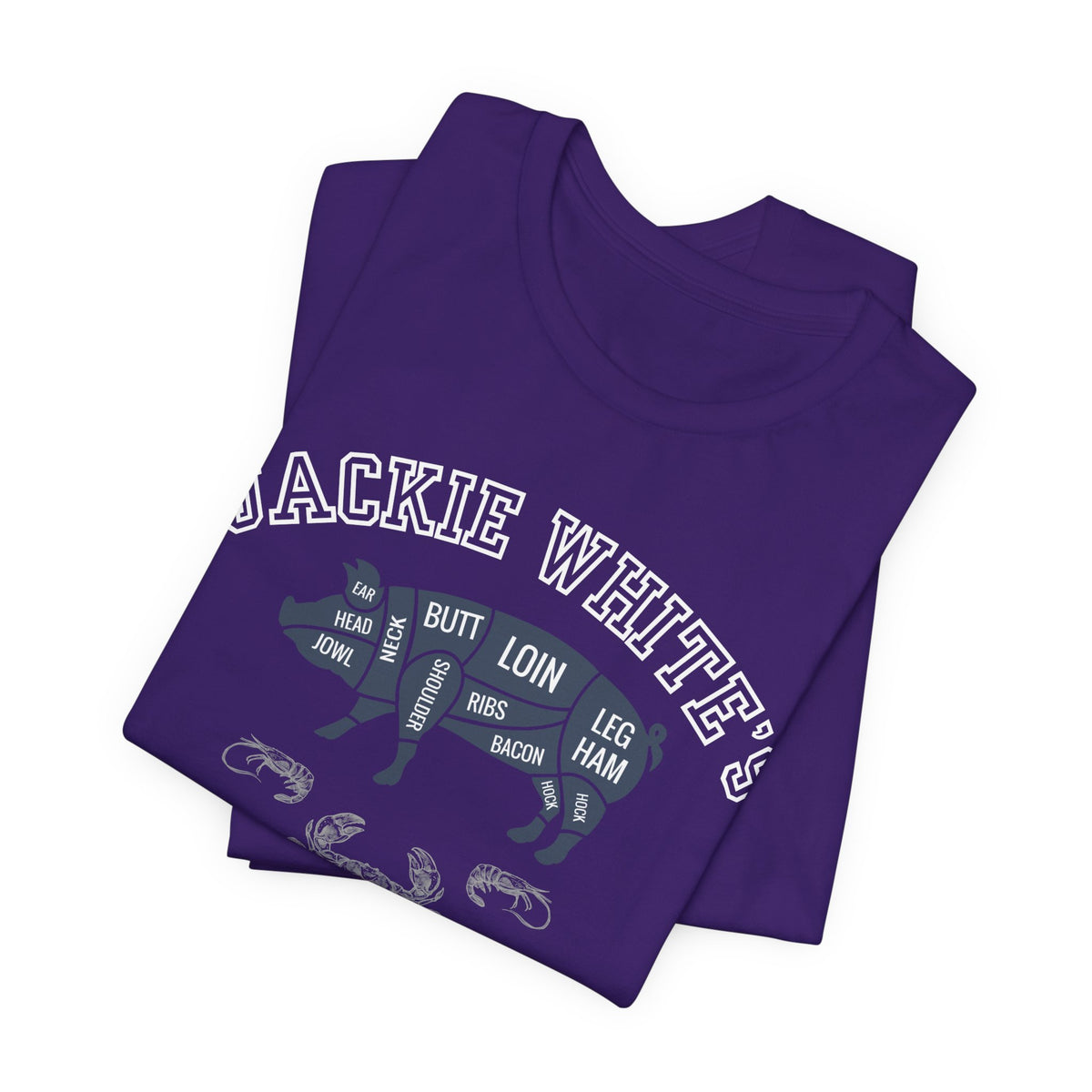 "Jackie White's" Butcher Chart Tee