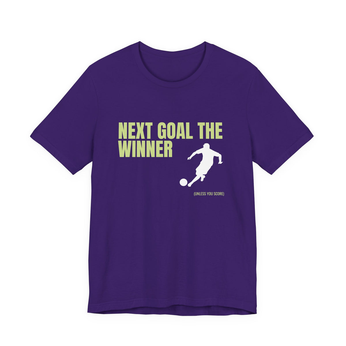 "Next Goal The Winner" Footie T Shirt