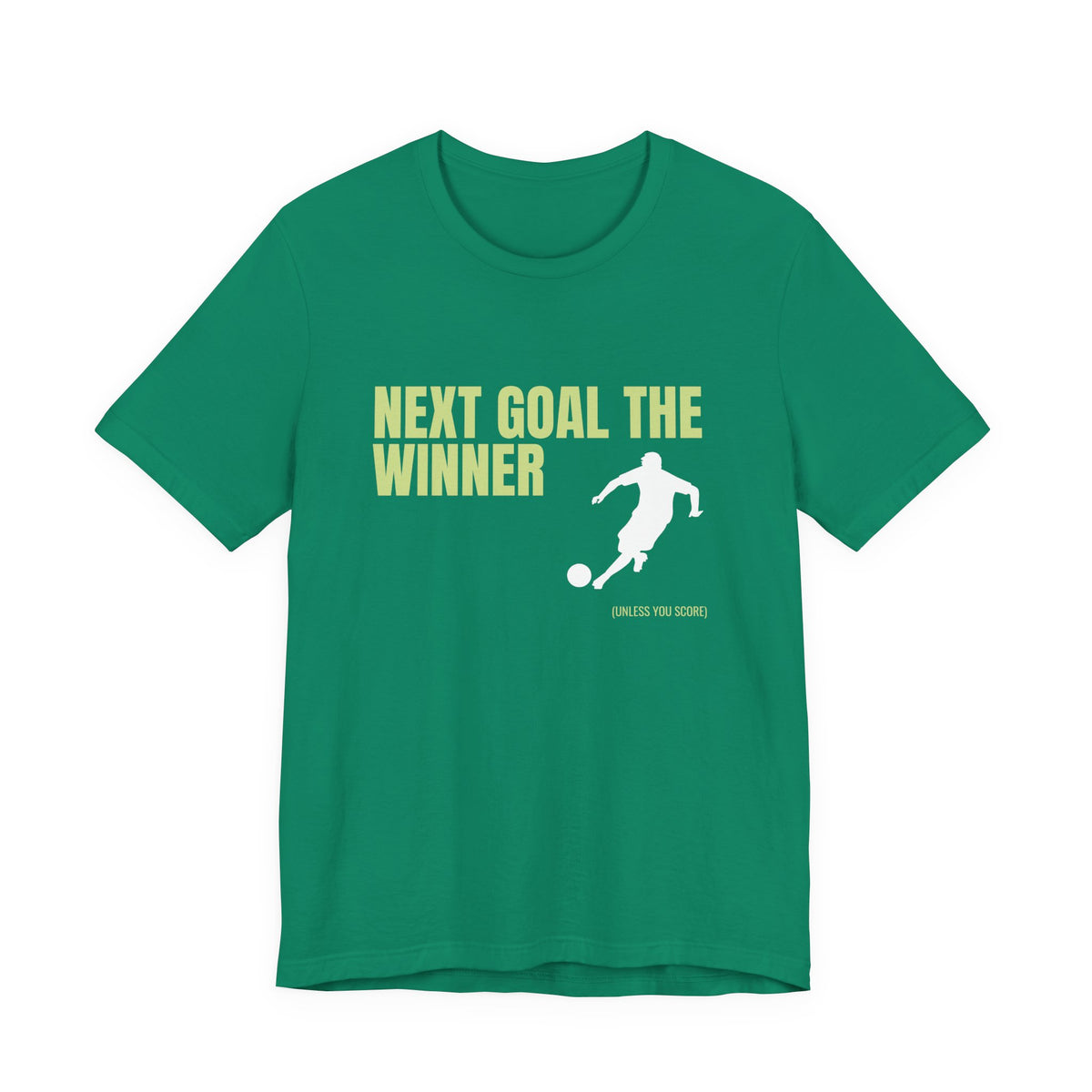 "Next Goal The Winner" Footie T Shirt