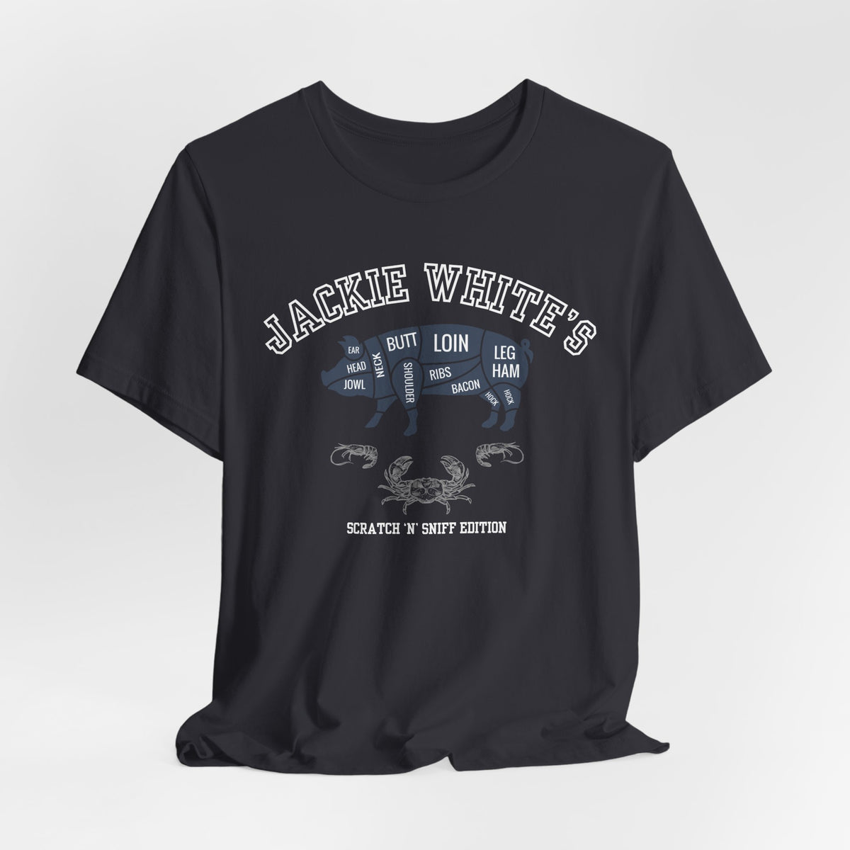 "Jackie White's" Butcher Chart Tee