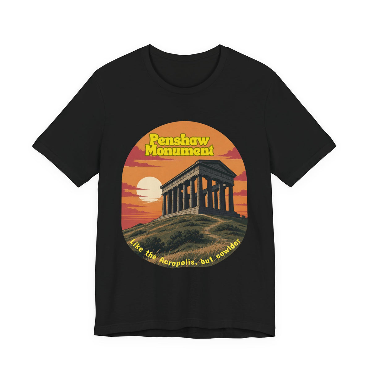 Penshaw Monument Retro Tee