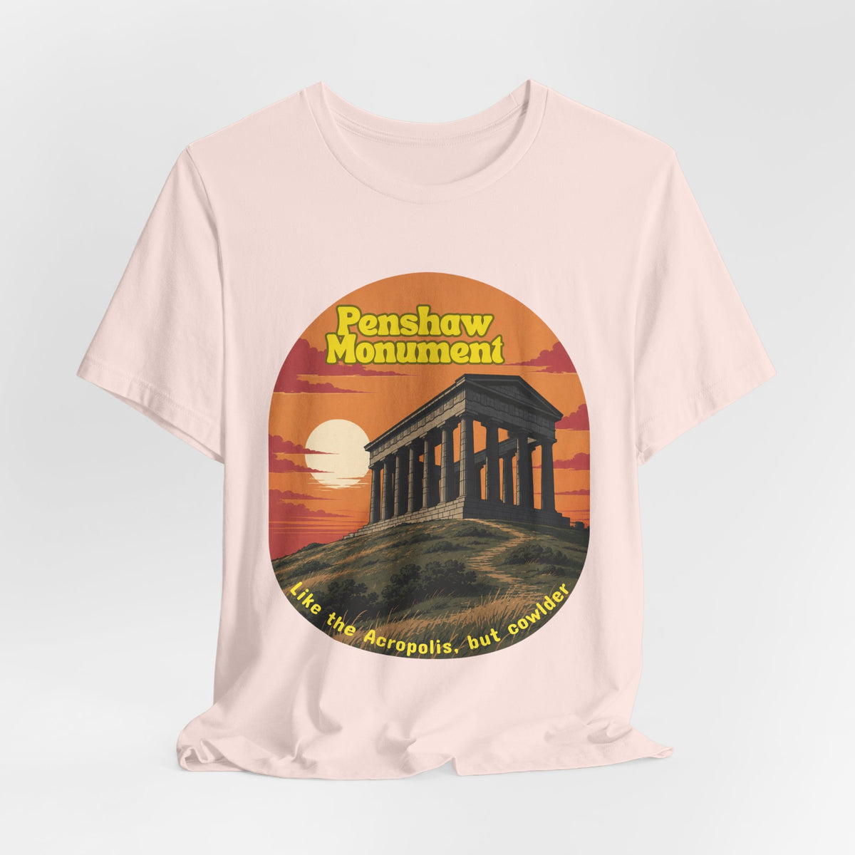 Penshaw Monument Retro Tee
