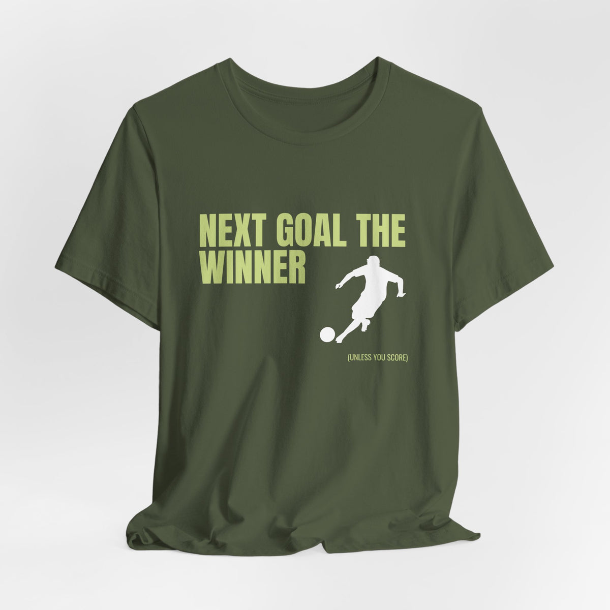"Next Goal The Winner" Footie T Shirt