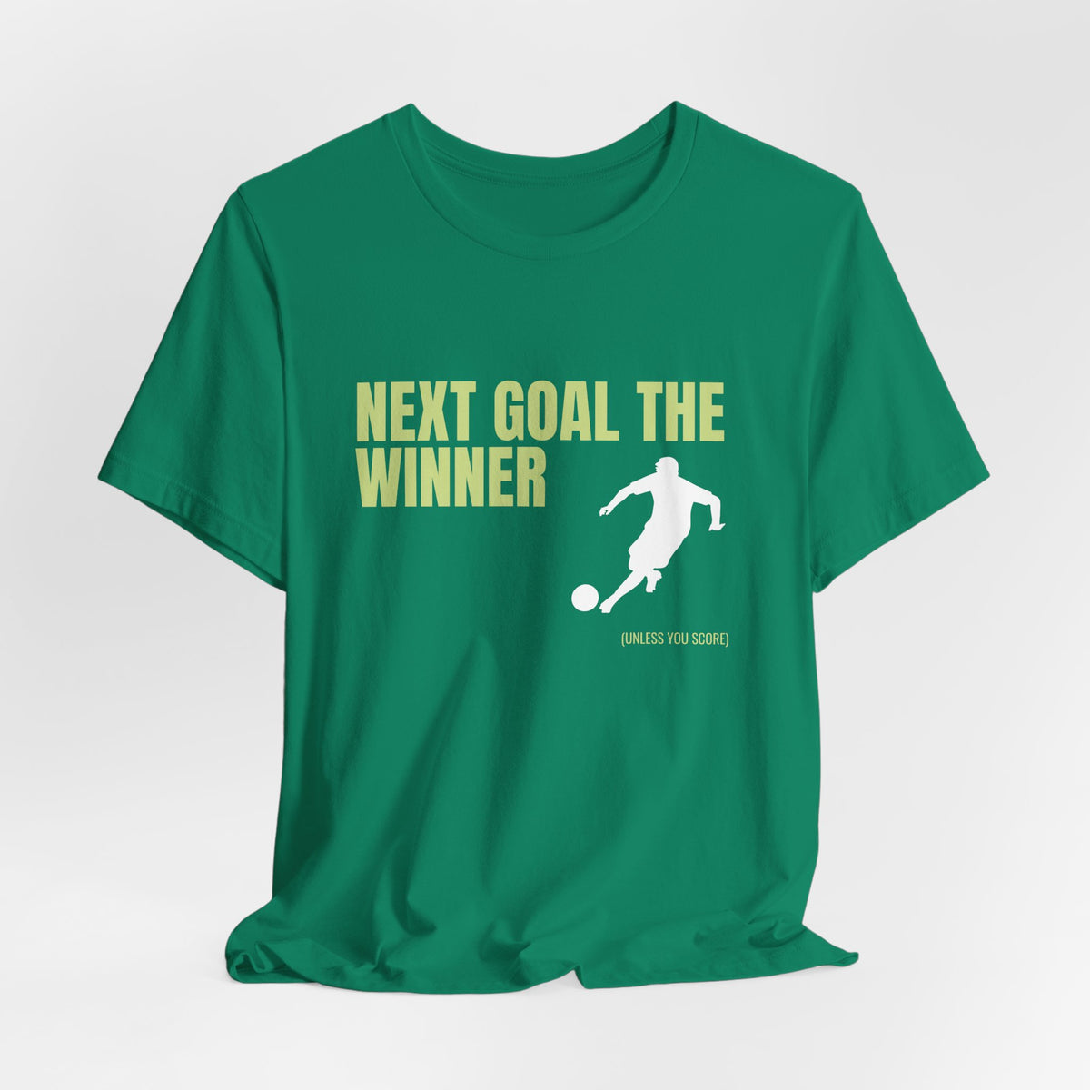 "Next Goal The Winner" Footie T Shirt