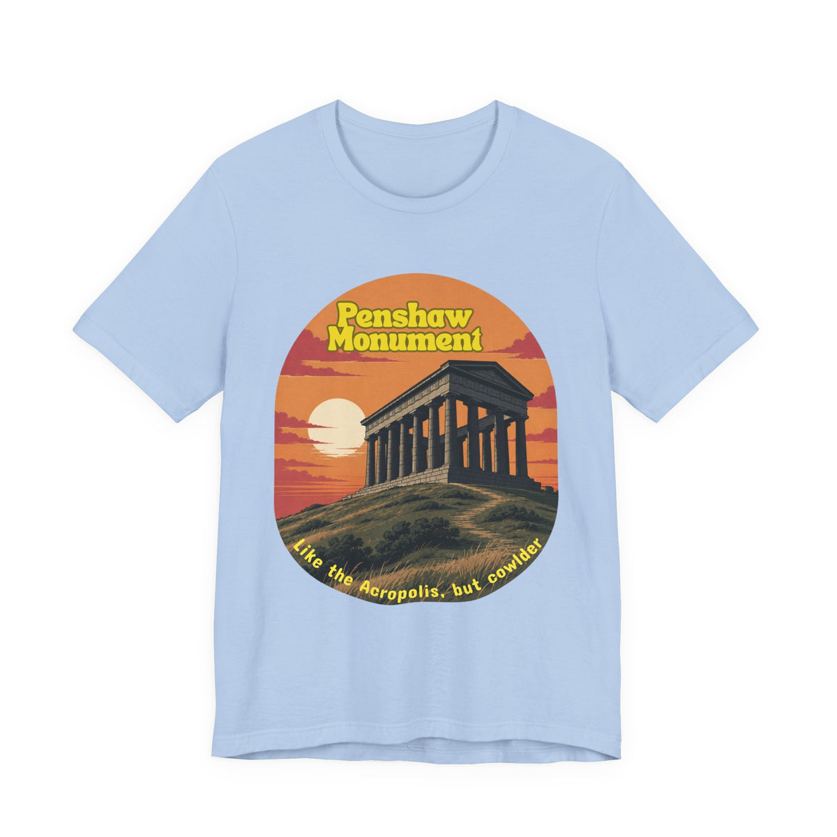 Penshaw Monument Retro Tee