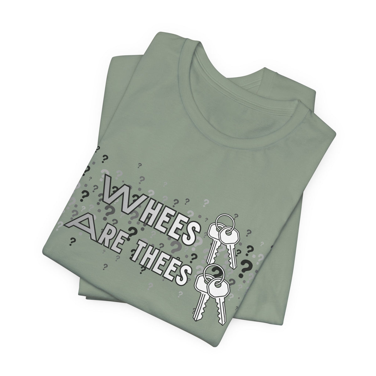 Whees Keys Are Thees Keys Graphic Tee