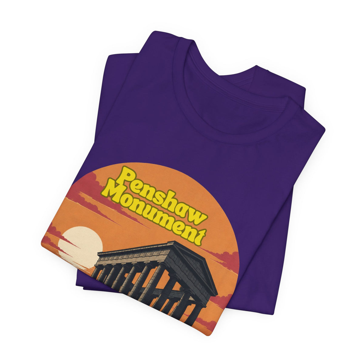 Penshaw Monument Retro Tee
