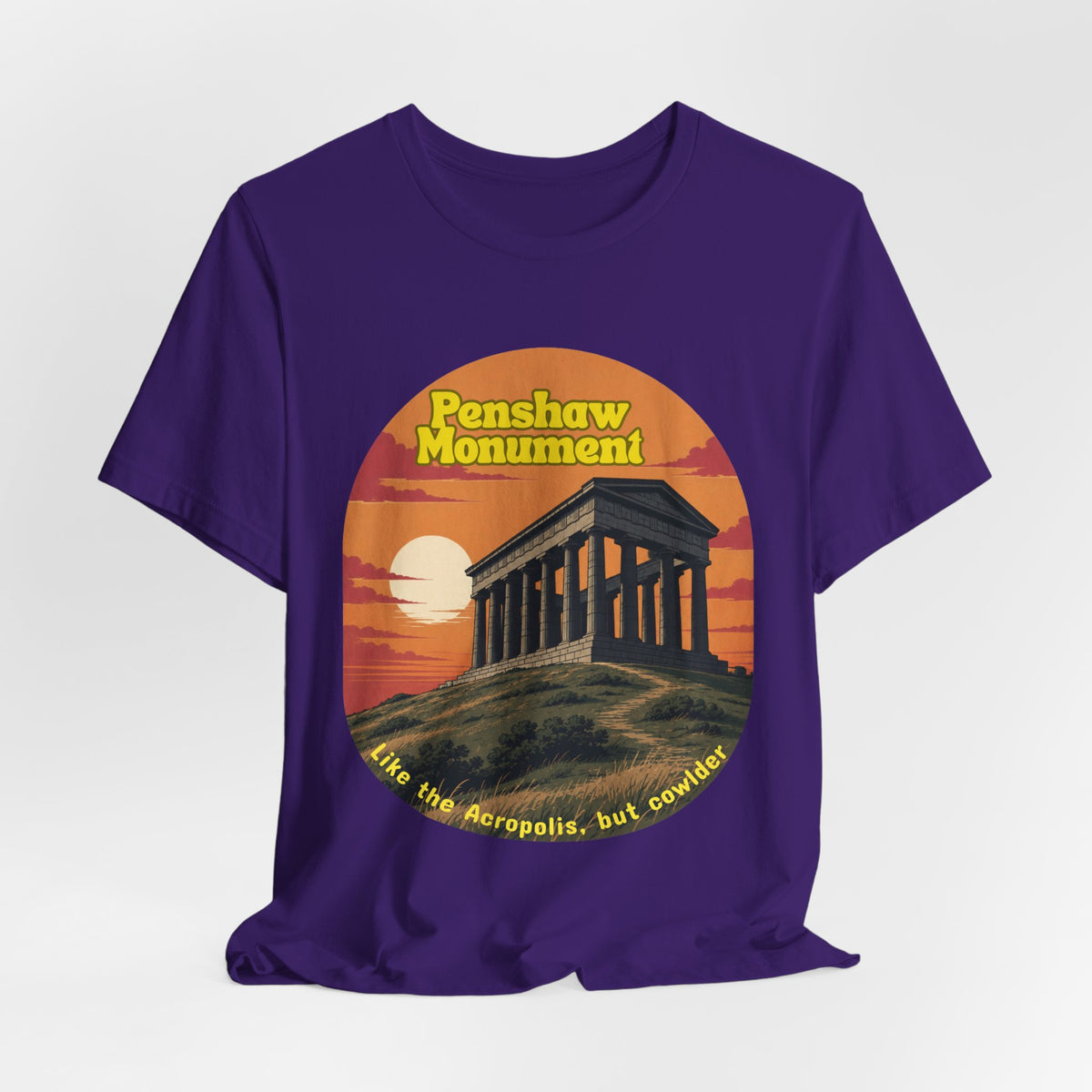 Penshaw Monument Retro Tee