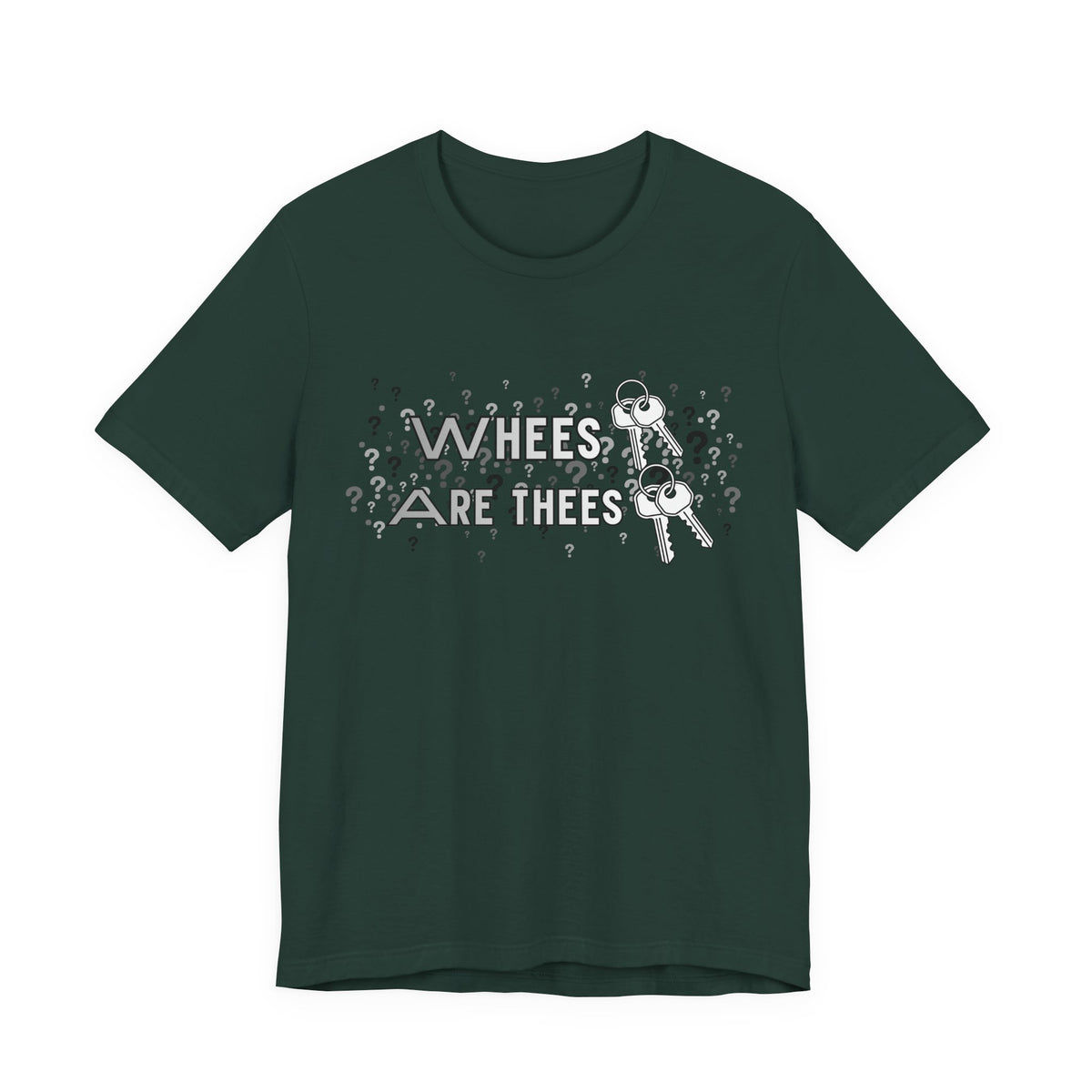 Whees Keys Are Thees Keys Graphic Tee