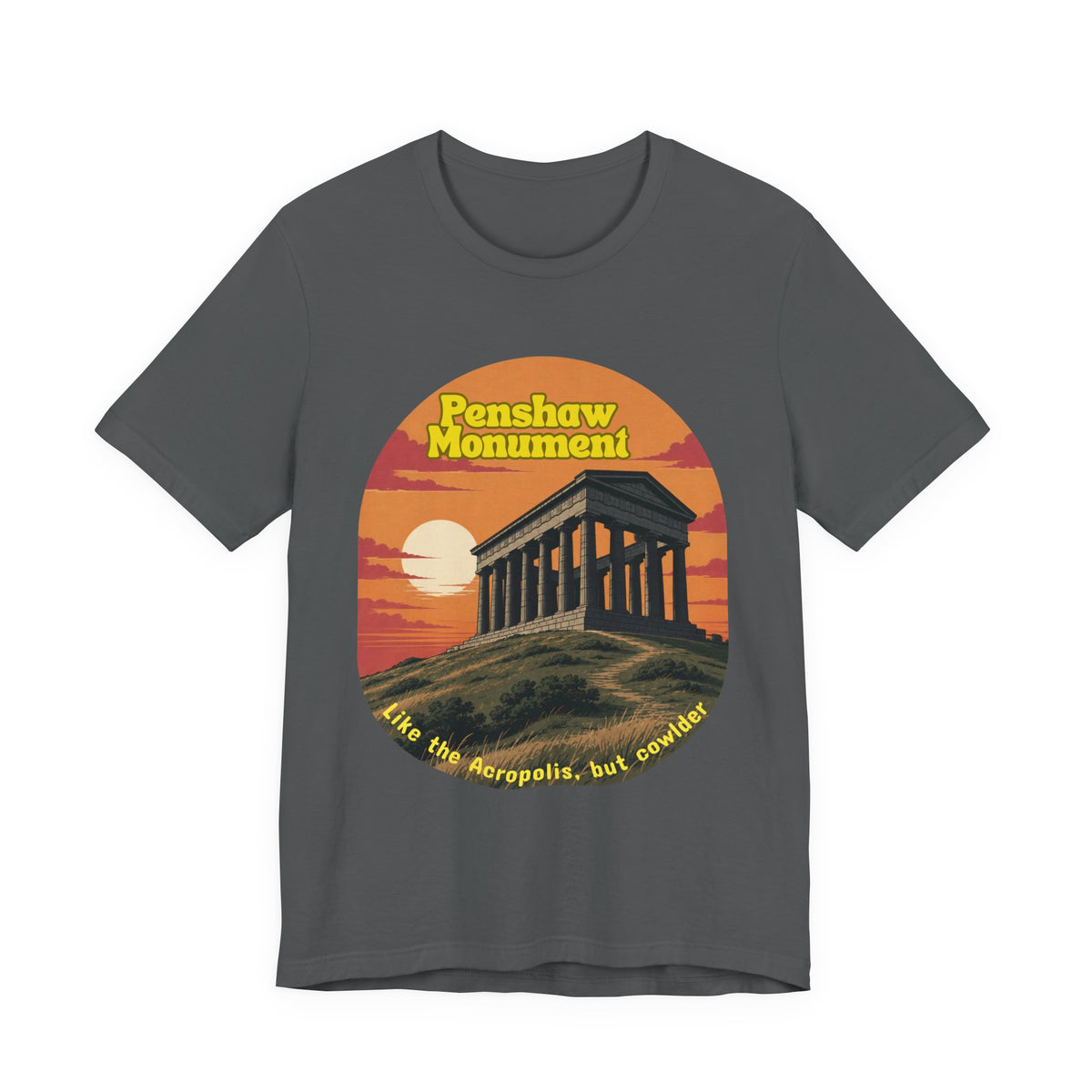 Penshaw Monument Retro Tee