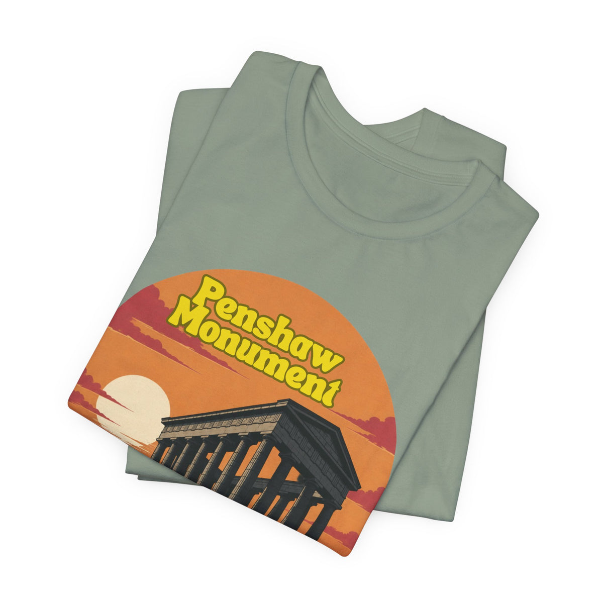 Penshaw Monument Retro Tee